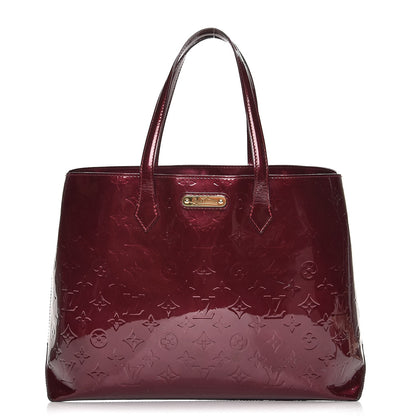 Louis Vuitton Vernis Wilshire MM Rouge Fauviste 1 of 11