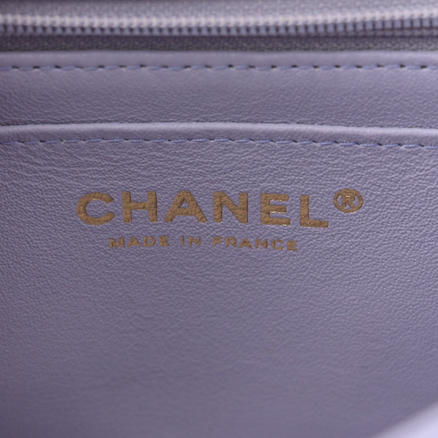 Chanel Lambskin Quilted Mini Top Handle Rectangular Flap Light Purple 6 of 11