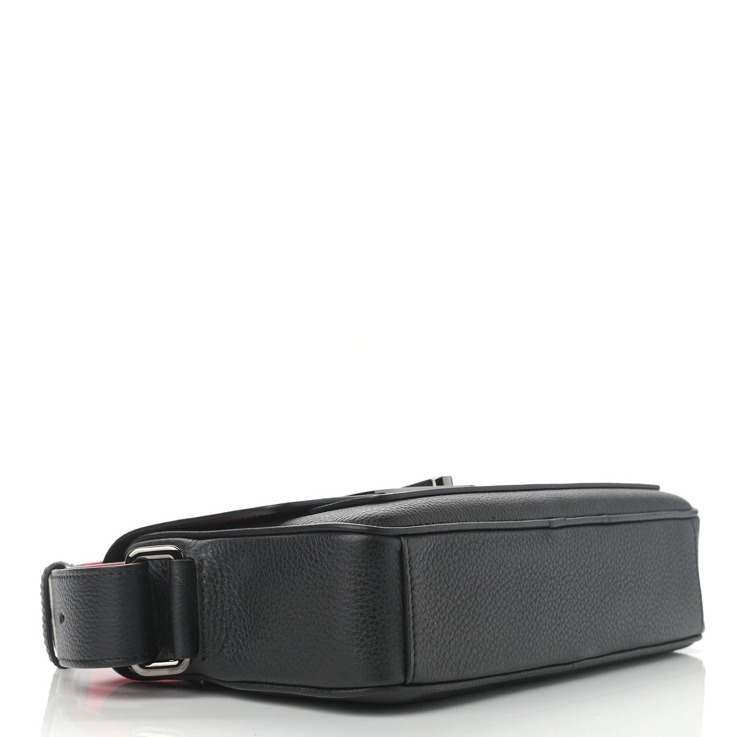 Calfskin Santiago Shoulder Bag Black
