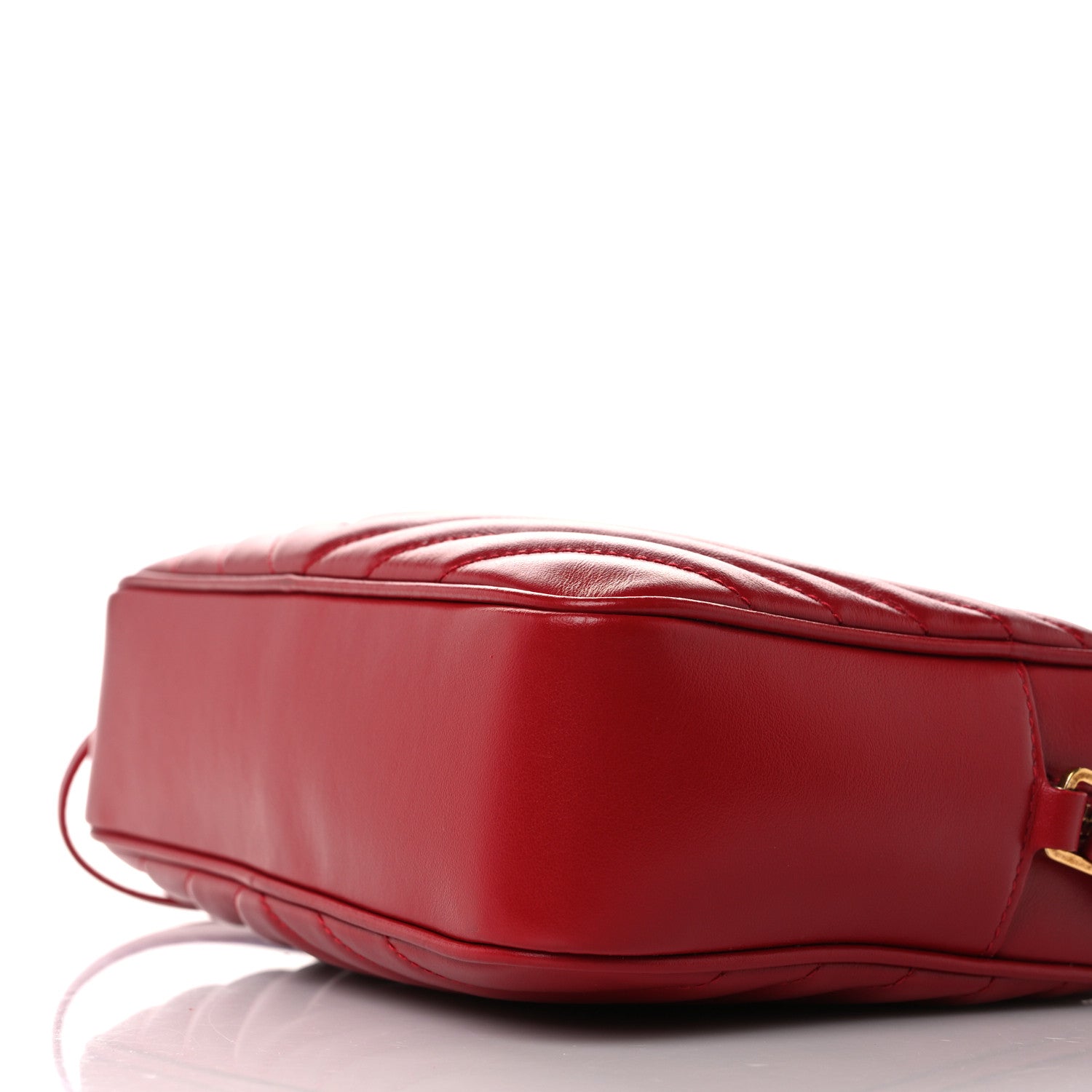 Saint Laurent Calfskin Matelasse Monogram Lou Camera Bag Rouge Eros 10 of 10