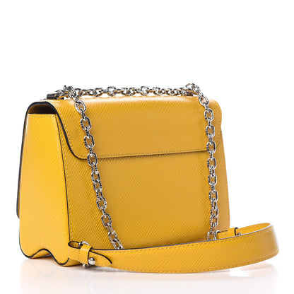 Louis Vuitton Epi Early Bird Twist Shoulder Bag MM Jonquille 3 of 11