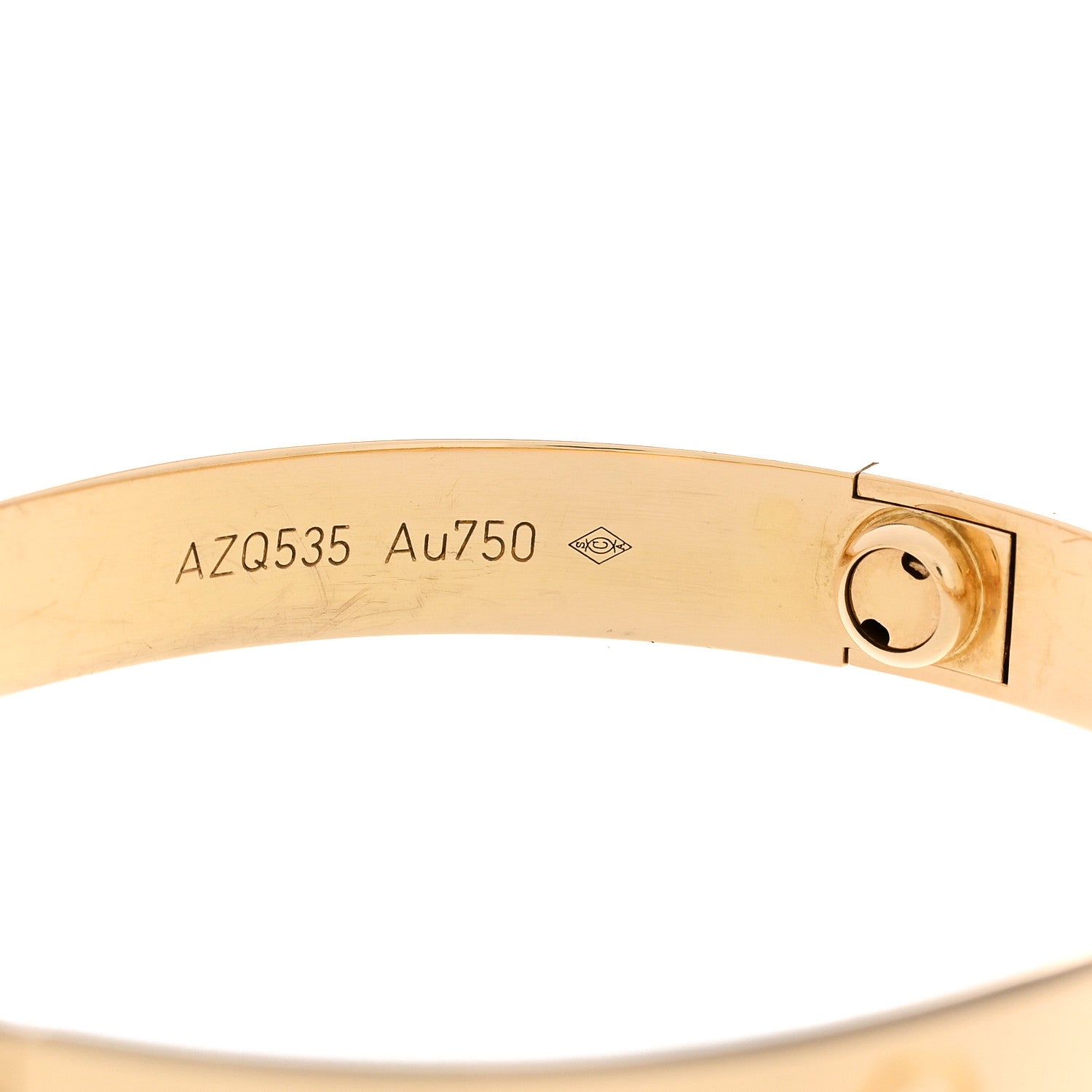 Cartier 18K Yellow Gold LOVE Bracelet 16 7 of 7