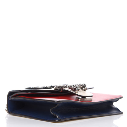 Gucci Calfskin Crystal Snake Embroidered Mini Dionysus Shoulder Bag Mystic White Hibiscus Red Blue Agata 4 of 11