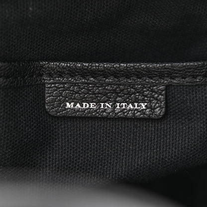 Burberry Goatskin Vintage Check Small Banner Tote Black 7 of 11