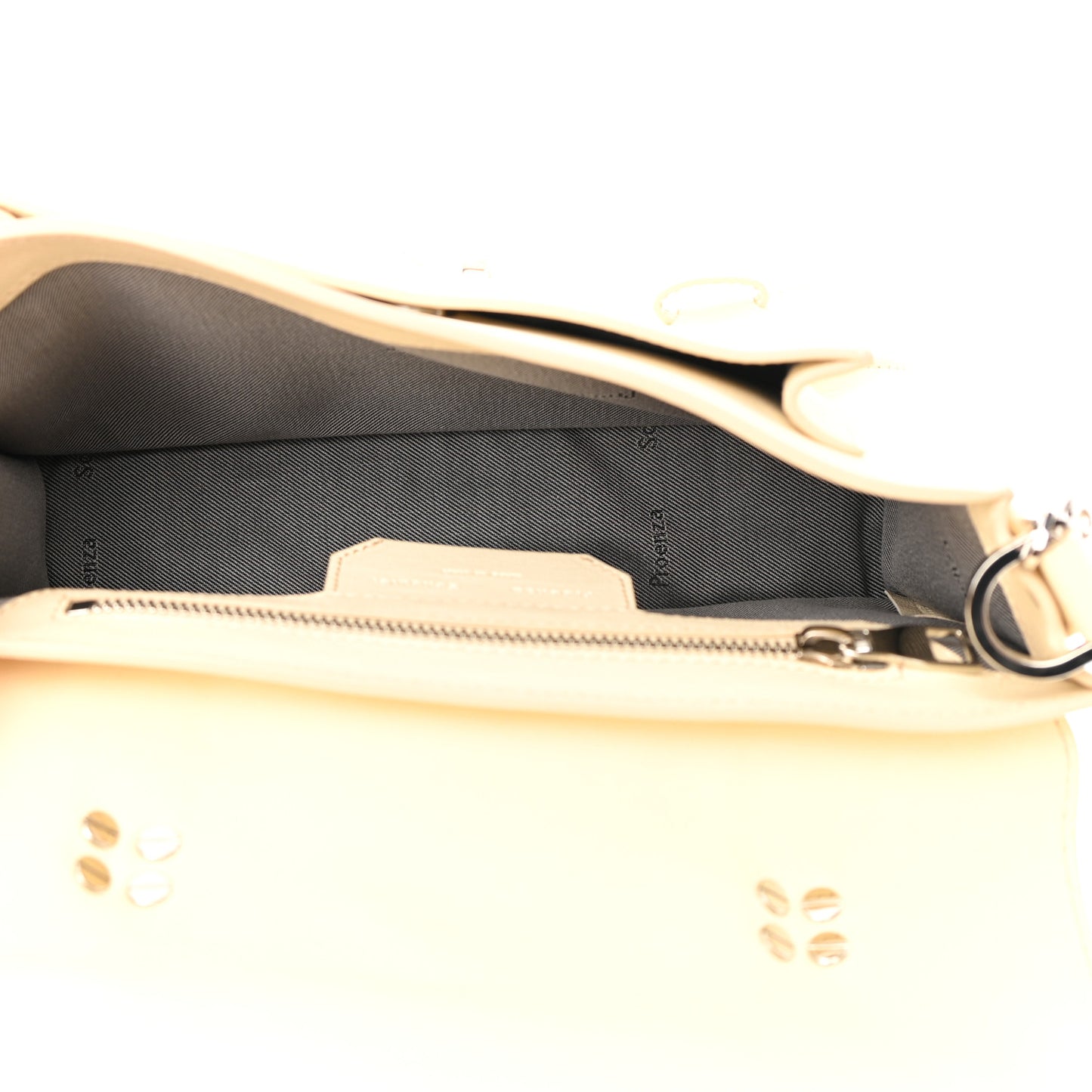 Lambskin Tiny PS1 Satchel Beige