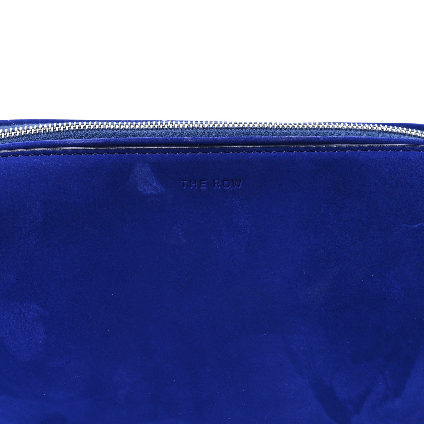 Nubuck Small Morgan Shoulder Bag Cobalt