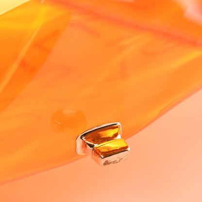 Hermes Vinyl Souvenir De L'Exposition Kelly Orange 12 of 14