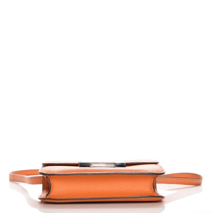 Hermes Epsom Micro Constance 14 Orange 4 of 16