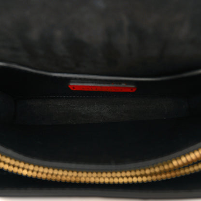 Valentino Garavani Vitello Rockstud No Limit Shoulder Bag Black 5 of 11