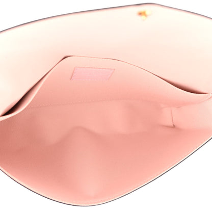 Louis Vuitton Vernis Pochette Felicie Chain Wallet Rose Ballerine 6 of 10