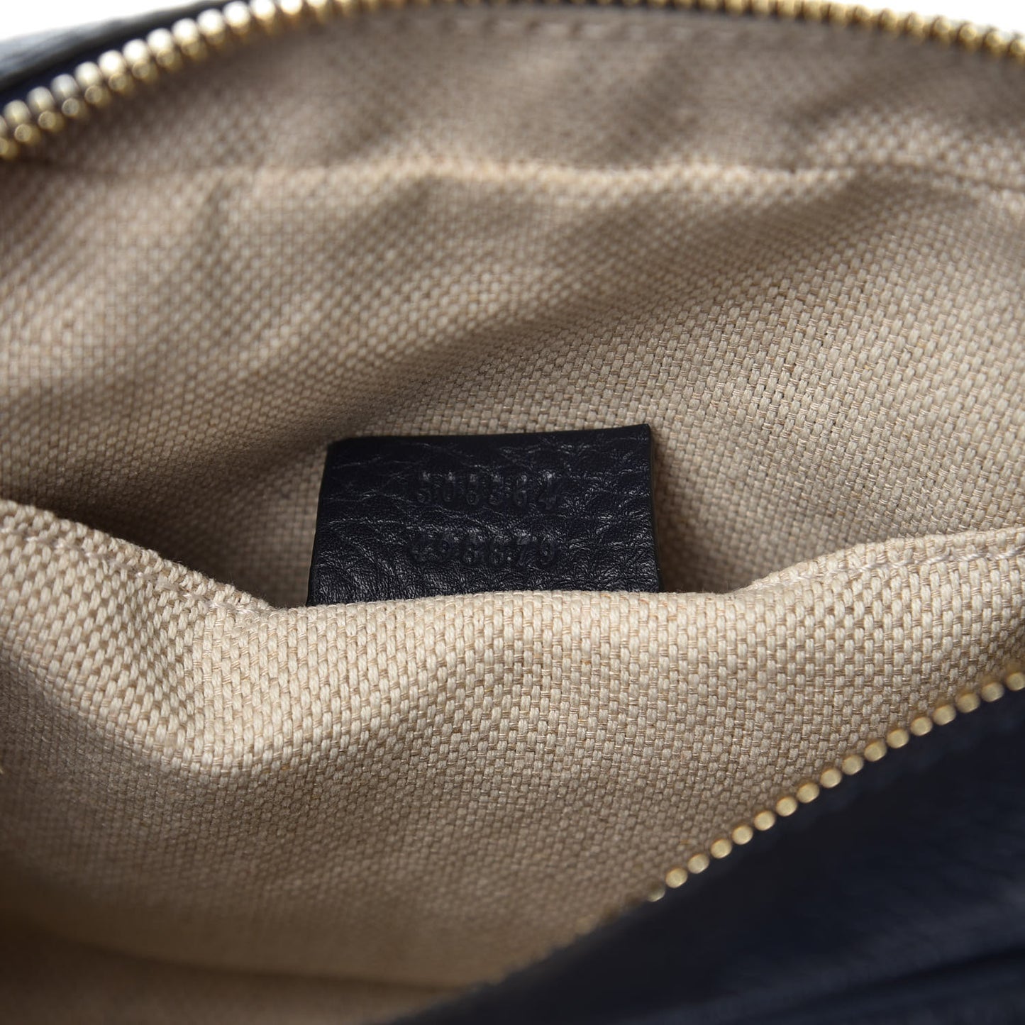 Pebbled Calfskin Small Soho Disco Bag Blue