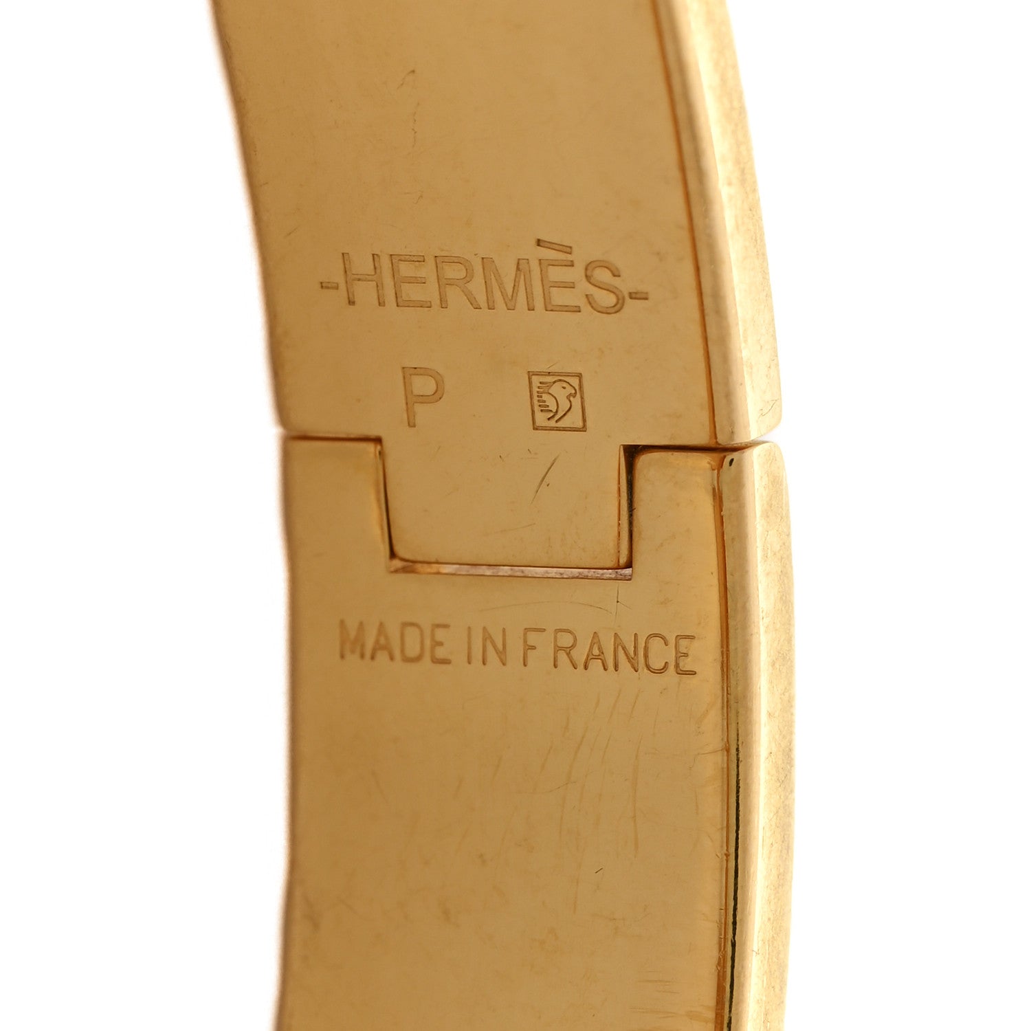 Hermes Enamel Narrow Clic Clac H Bracelet PM White 4 of 6