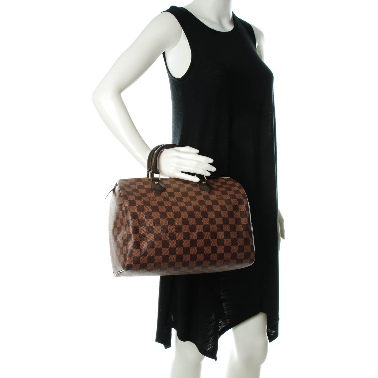 Louis Vuitton Damier Ebene Speedy 30 2 of 8