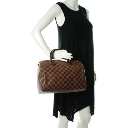 Louis Vuitton Damier Ebene Speedy 30 2 of 8