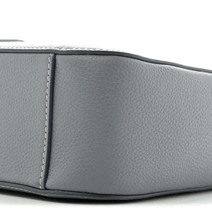 Christian Dior Grained Calfskin Large Saddle Messenger Bag Deep Grey 10 of 12