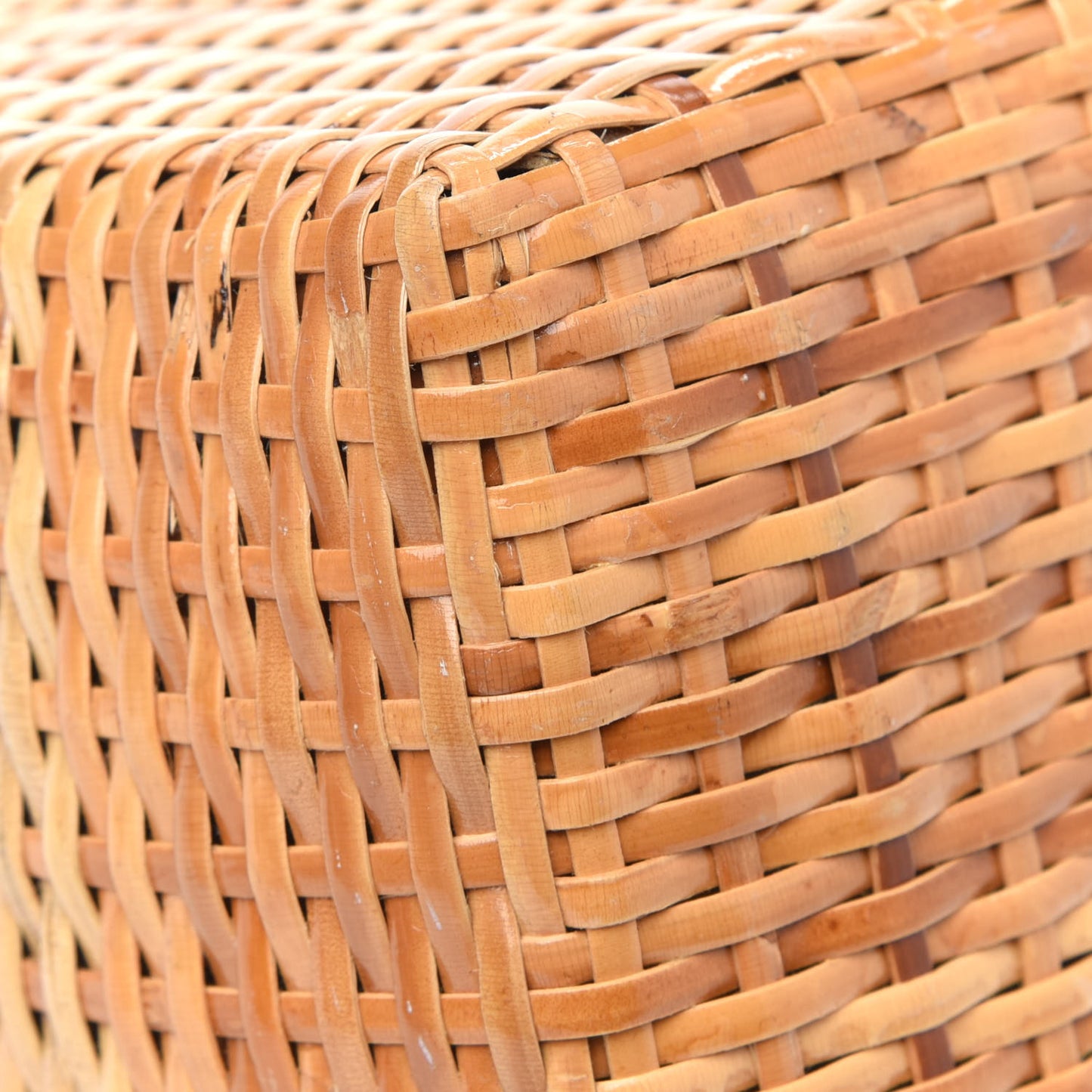 Lambskin Straw Basket Shoulder Bag Light Beige