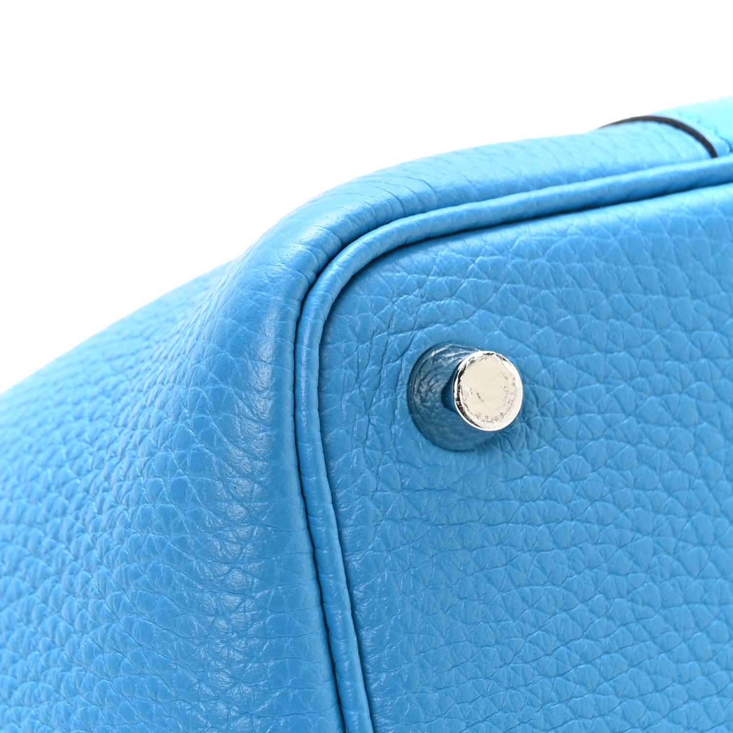 Hermes Taurillon Clemence Picotin Lock 18 PM Bleu Frida 11 of 13