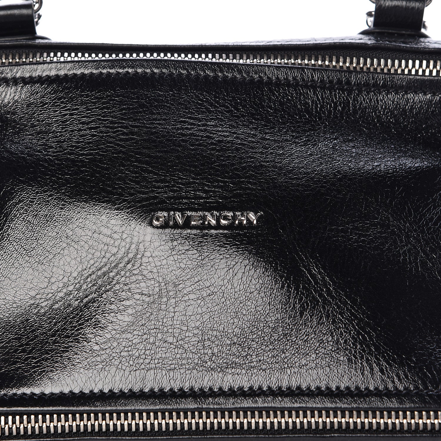 Givenchy Crackled Patent 4G Small Pandora Black 8 of 10