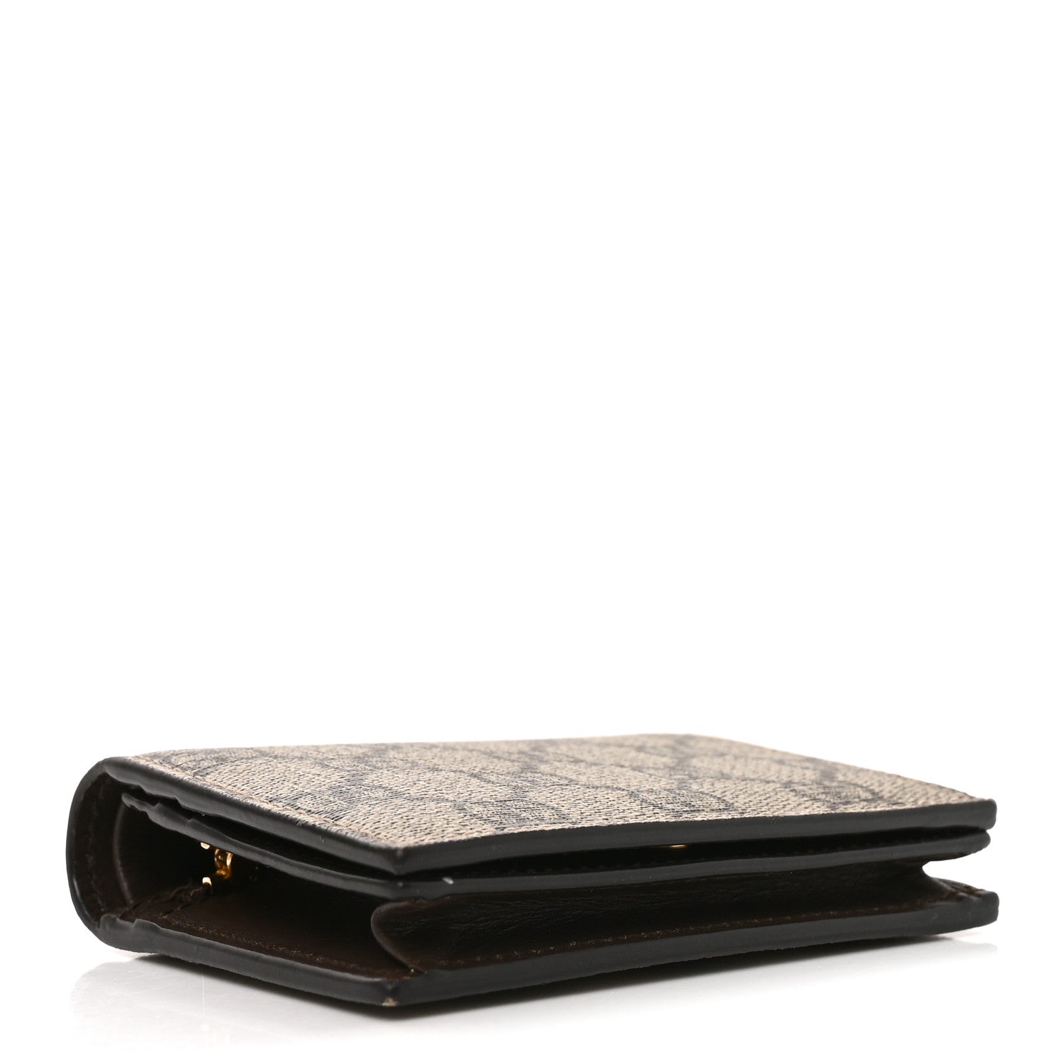 Gucci GG Supreme Monogram Card Case Beige 4 of 7