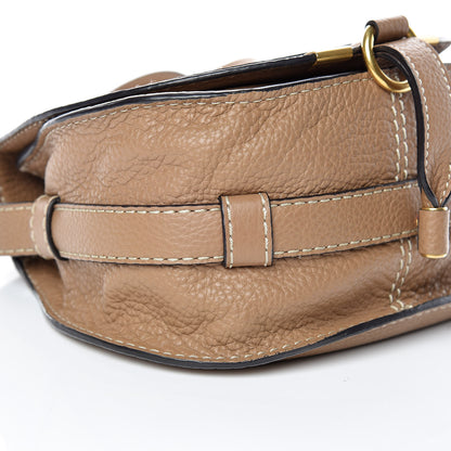 Chloe Calfskin Mini Marcie Round Crossbody Bag Nut 5 of 10