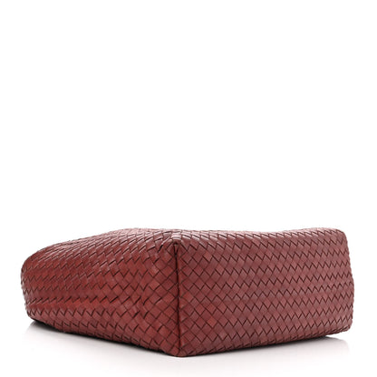 Bottega Veneta Nappa Intrecciato Pyramid Hobo Brique 3 of 10