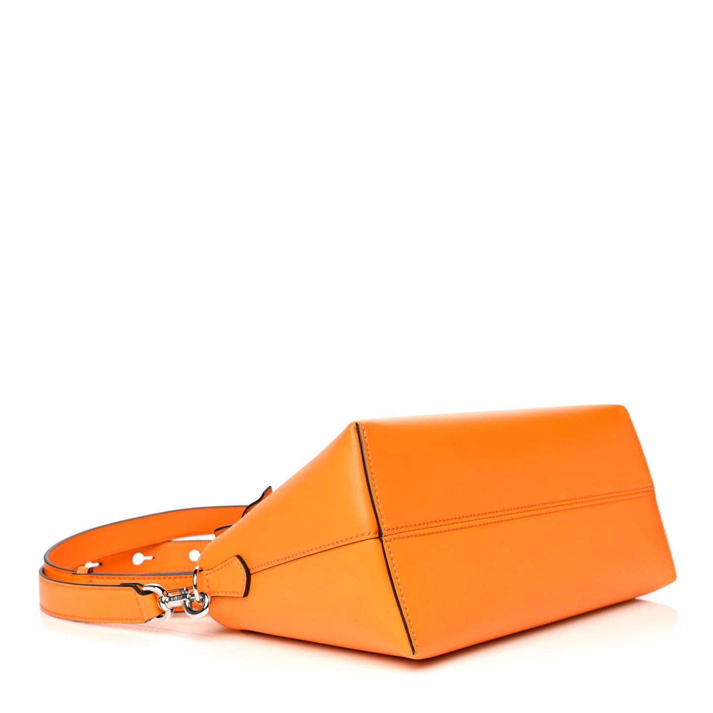 Vitello King Logo Embossed Medium By The Way Boston Bag Clementine