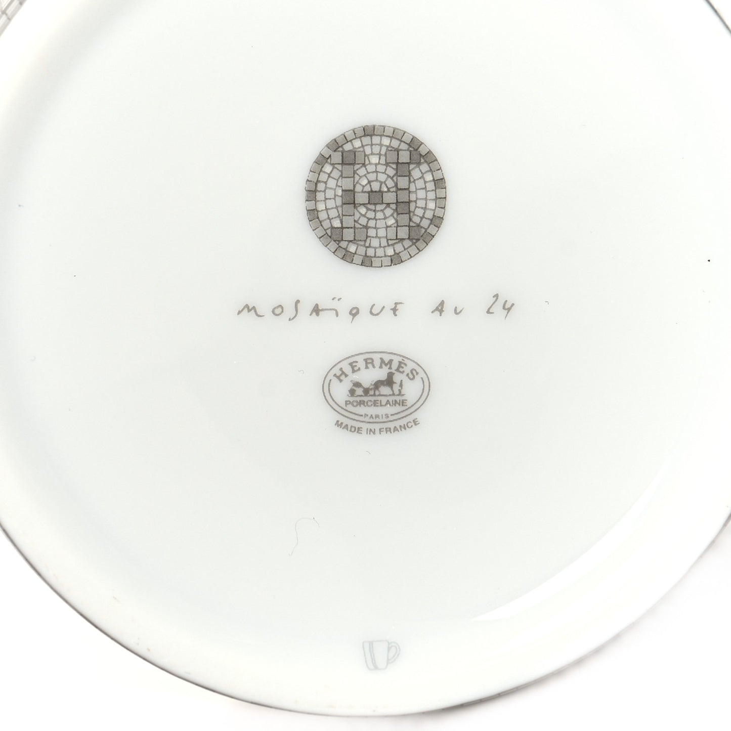Porcelain Mosaique au 24 Mug Platinum