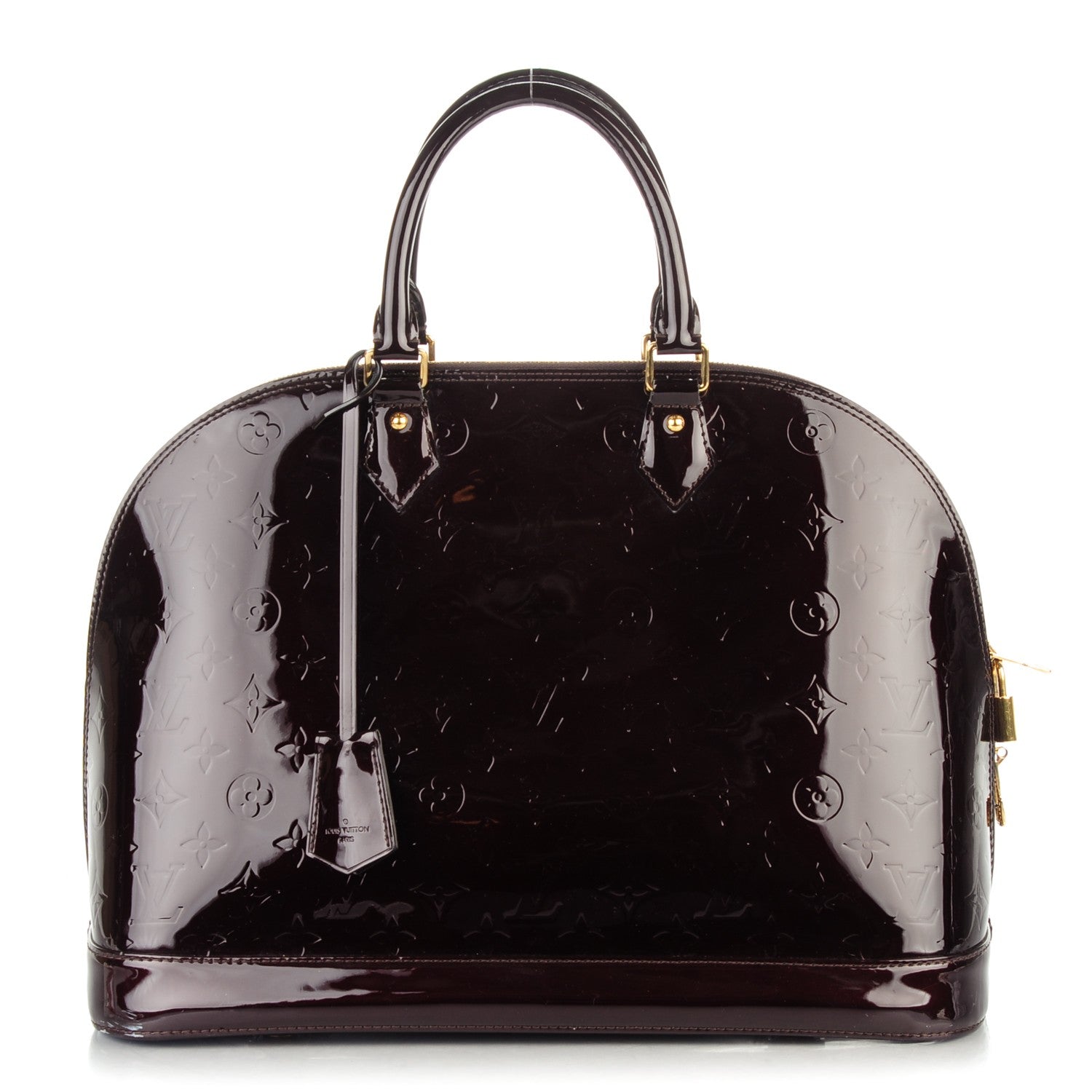 Louis Vuitton Vernis Alma GM Amarante 1 of 8