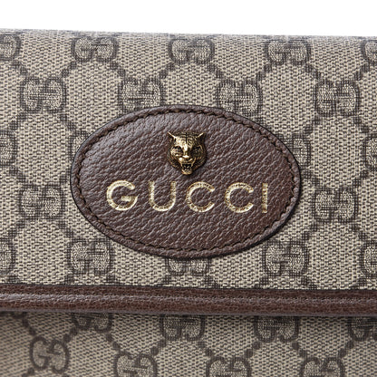 Gucci GG Supreme Monogram Neo Vintage Web Belt Bag Brown 9 of 10