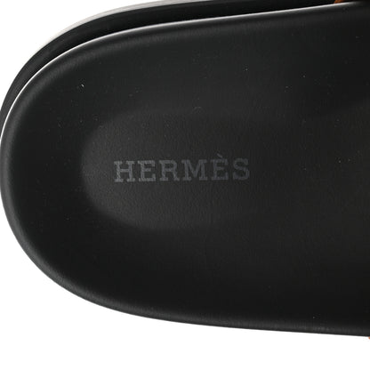 Hermes Calfskin Mens Chypre Sandals 43.5 Gold 8 of 8
