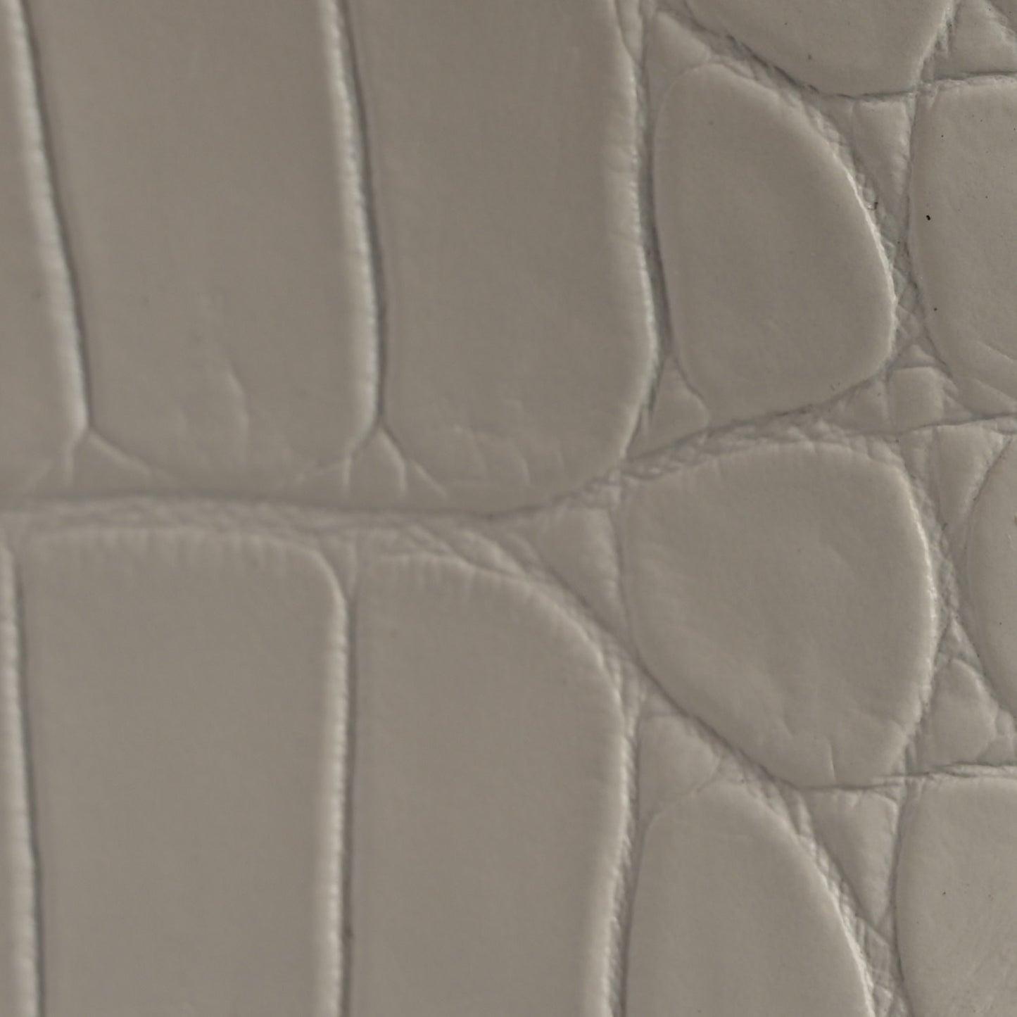 Calfskin Crocodile Embossed Tablet Pouch Crema Soft