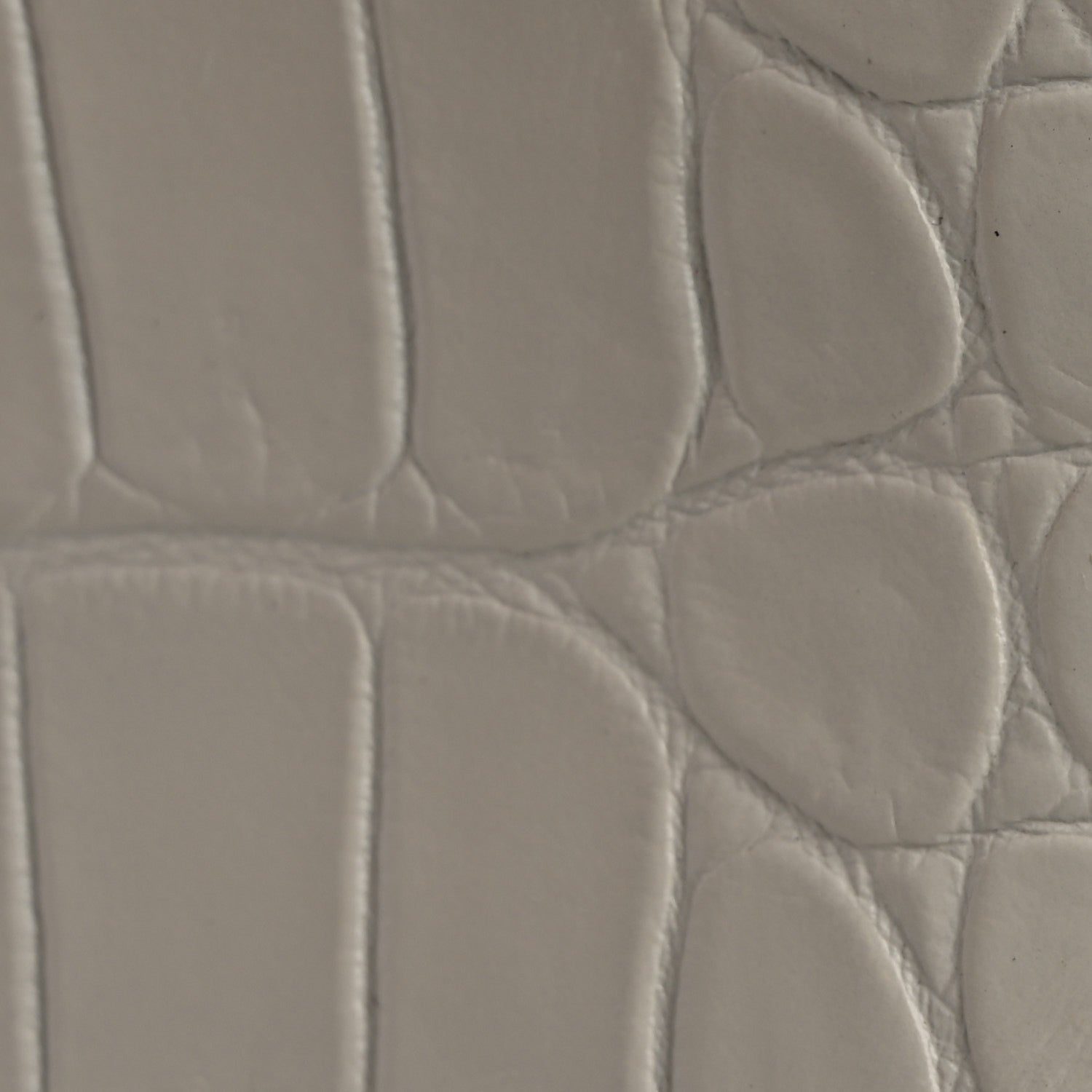 Saint Laurent Calfskin Crocodile Embossed Tablet Pouch Crema Soft 16 of 18