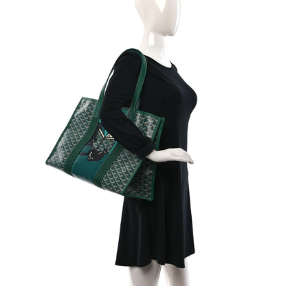 Goyard Goyardine Villette Tote Green Green 2 of 10
