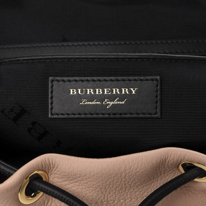 Burberry Deerskin Medium Rucksack Backpack Pale Apricot 8 of 15