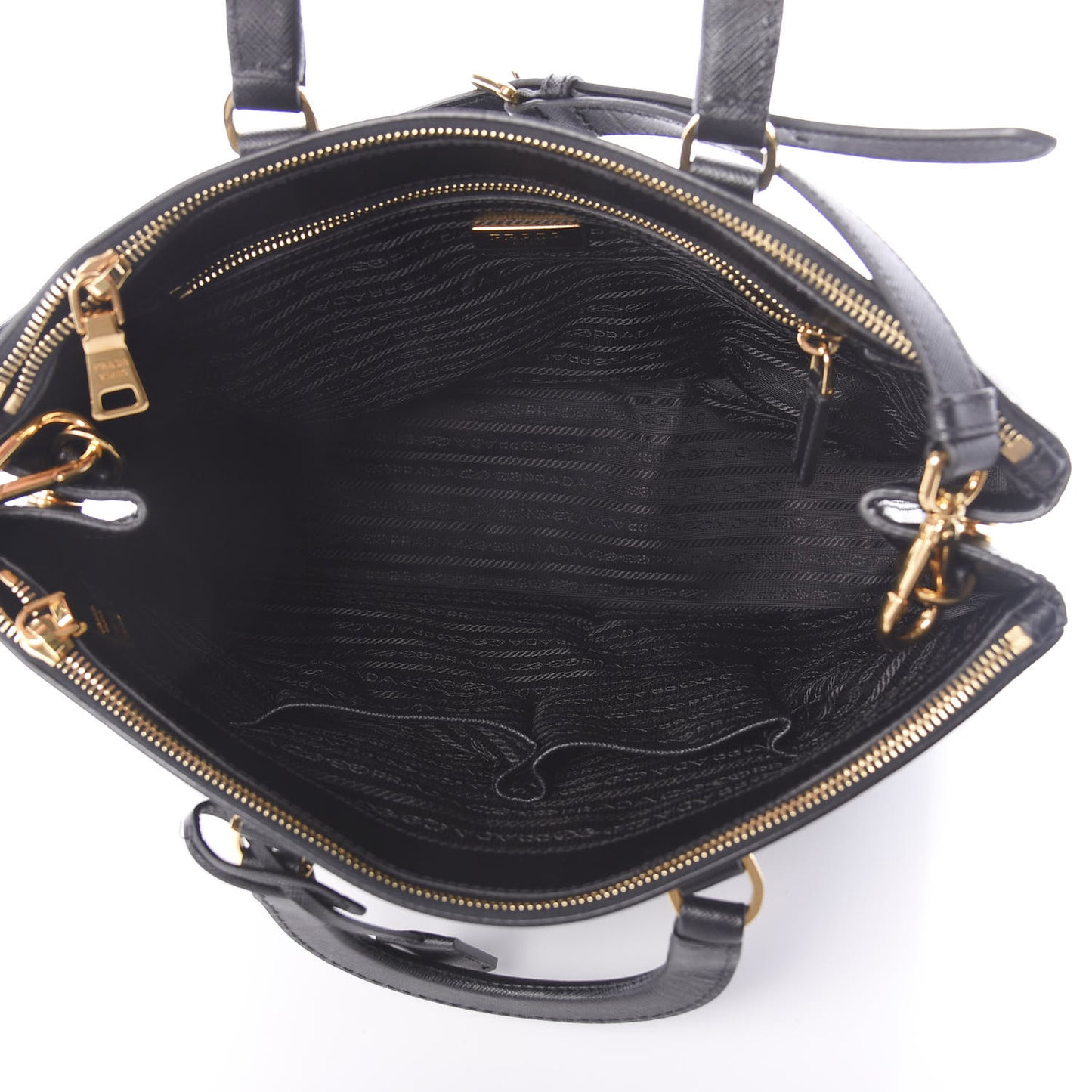 Saffiano Lux Executive Tote Black