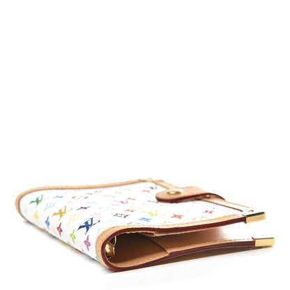 Louis Vuitton Monogram Multicolor Small Ring Agenda Cover White 4 of 10