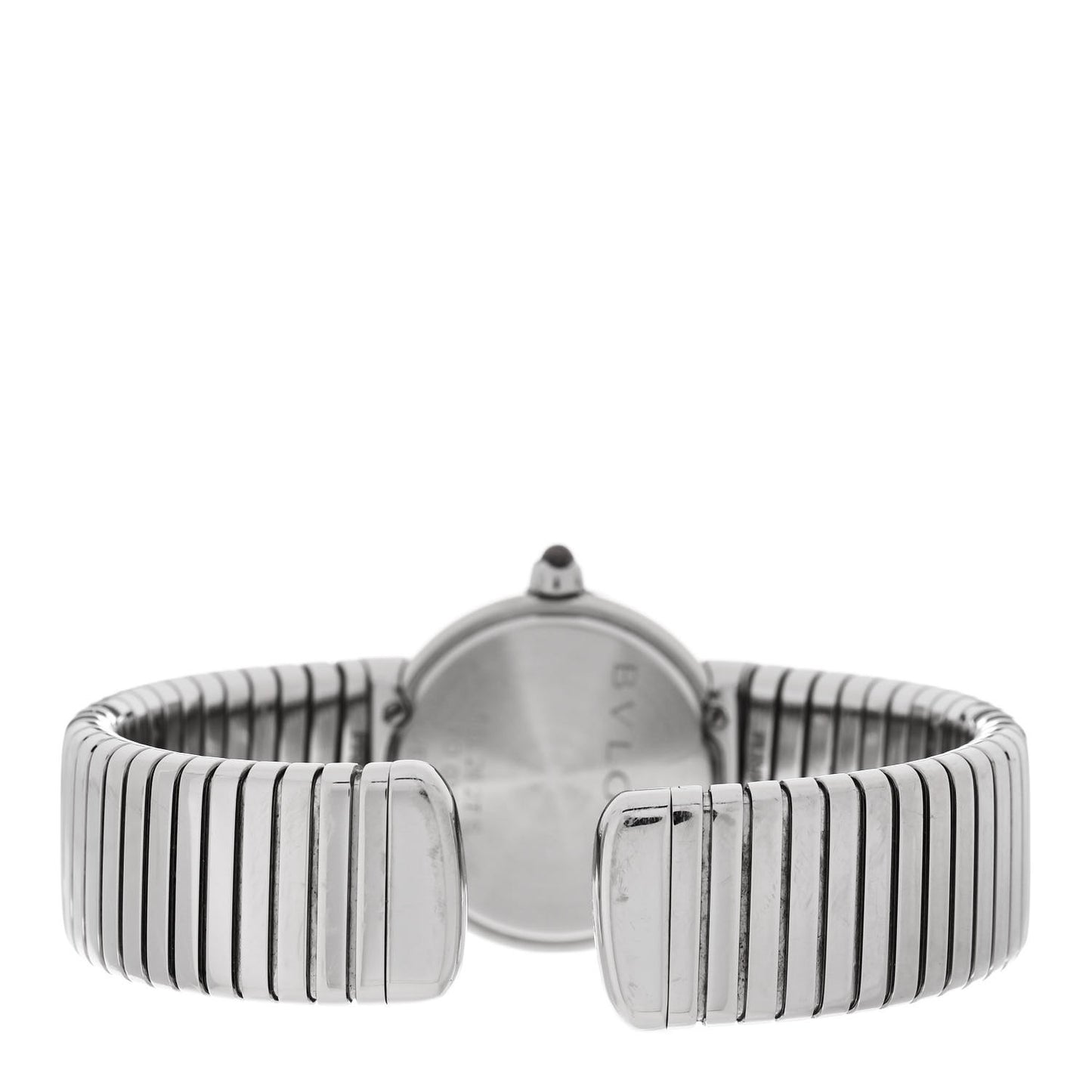 Stainless Steel Diamond 26mm Tubogas Quartz Watch Black