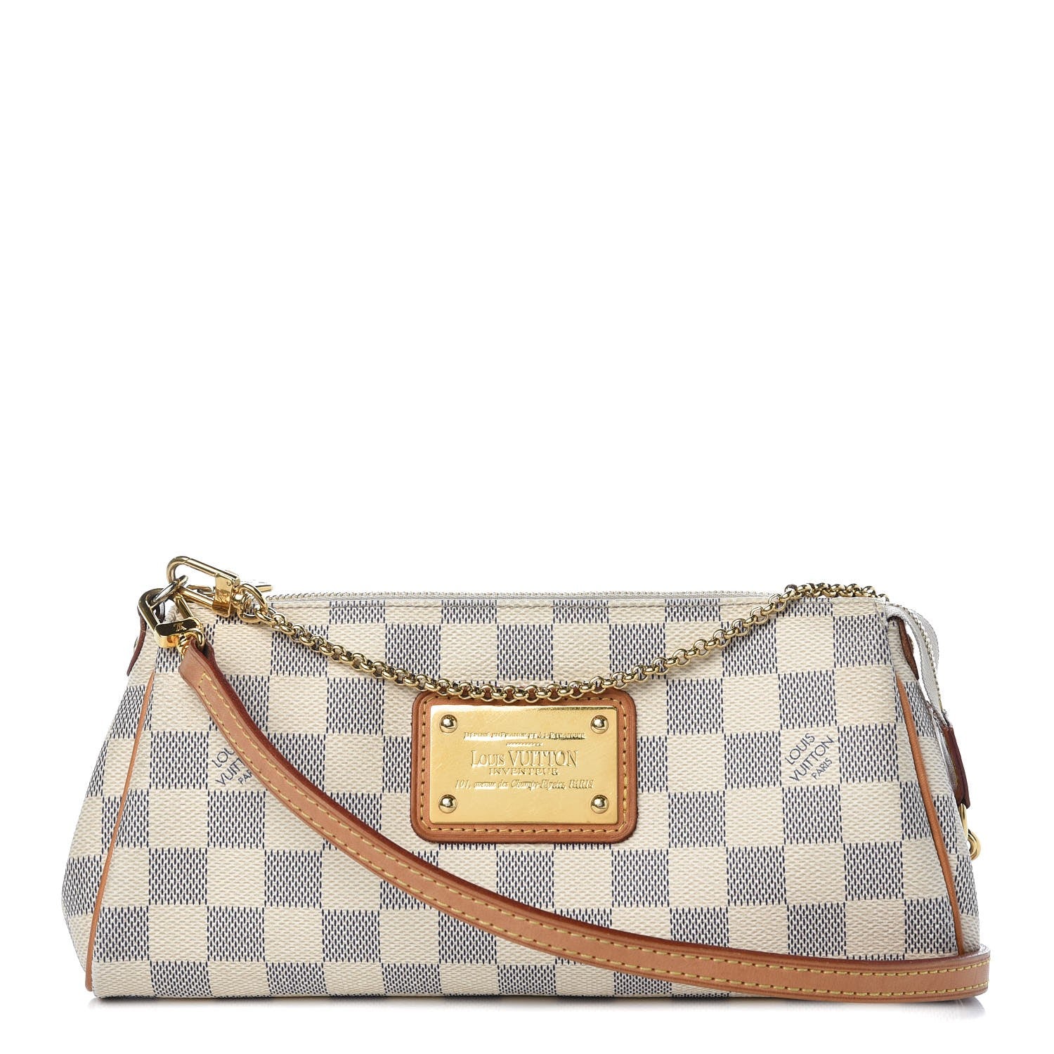 Louis Vuitton Damier Azur Eva Clutch 1 of 12