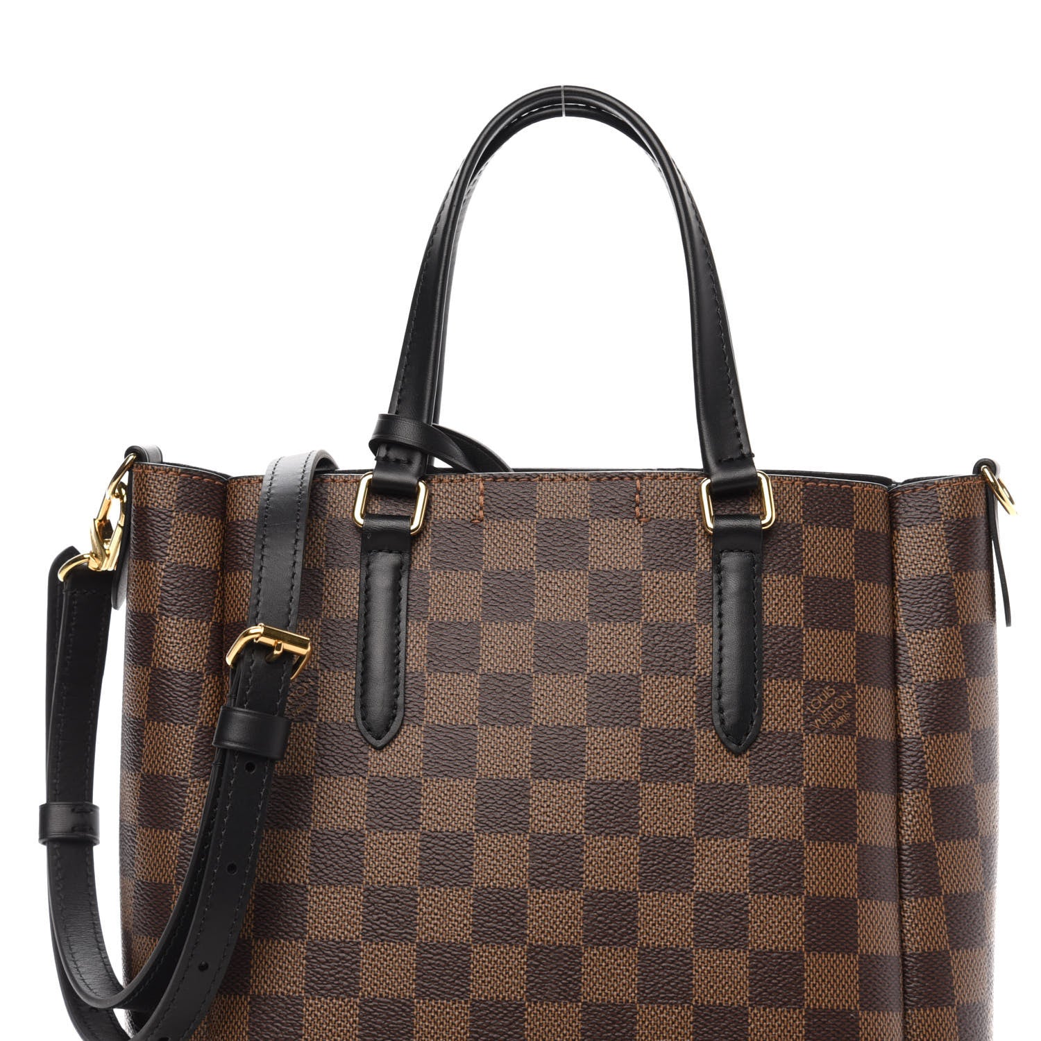 Louis Vuitton Damier Ebene Belmont PM Black 12 of 12