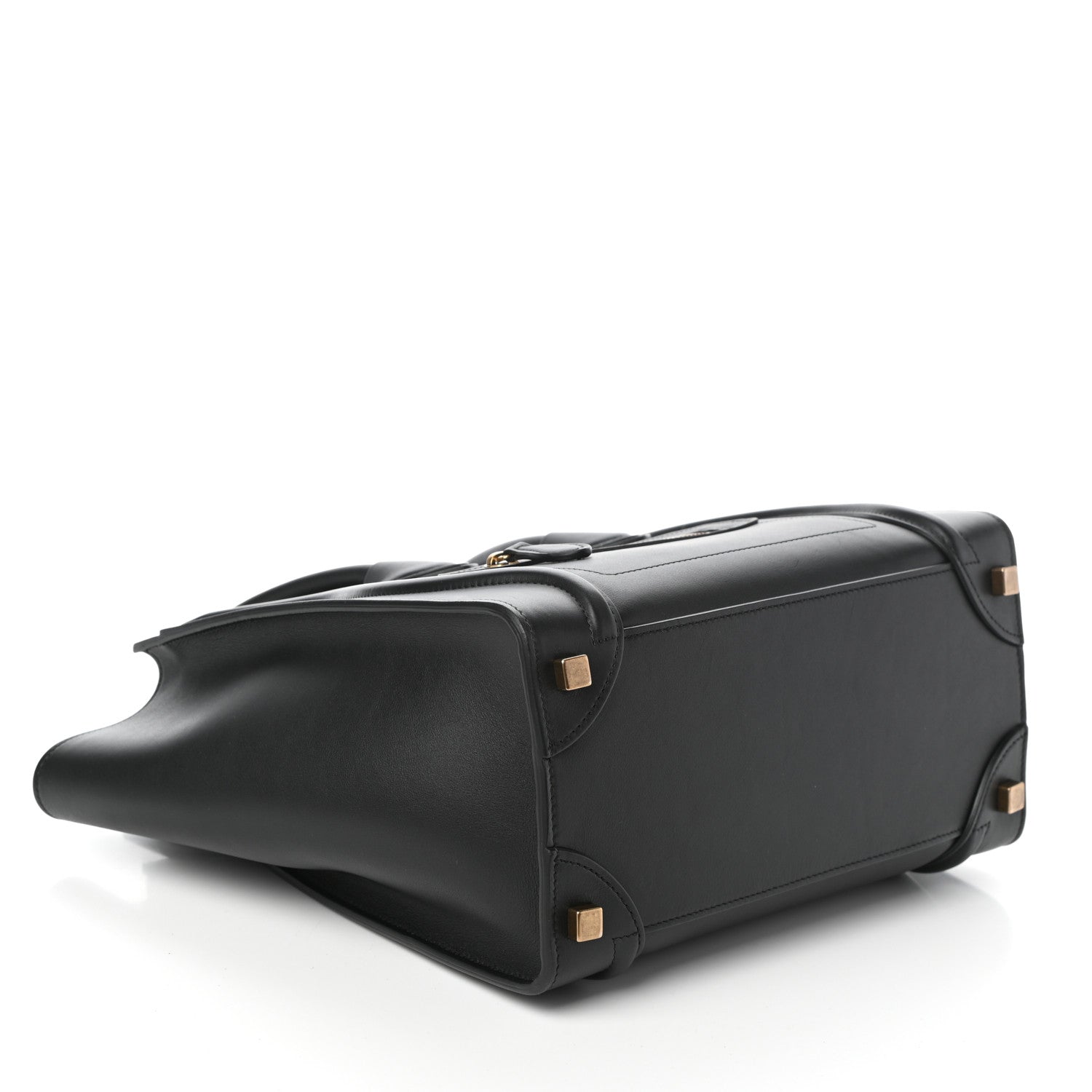 Celine Smooth Calfskin Micro Luggage Black 4 of 9