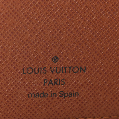 Louis Vuitton Monogram Porte Valeurs Checkbook Wallet 6 of 9