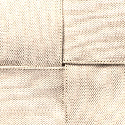 Bottega Veneta Linen Maxi Intrecciato Arco Tote Natural Black 8 of 13