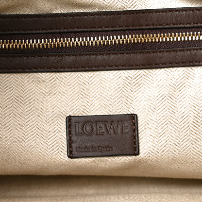 Loewe Calfskin Large Flamenco Knot Bag Chocolate 6 of 9