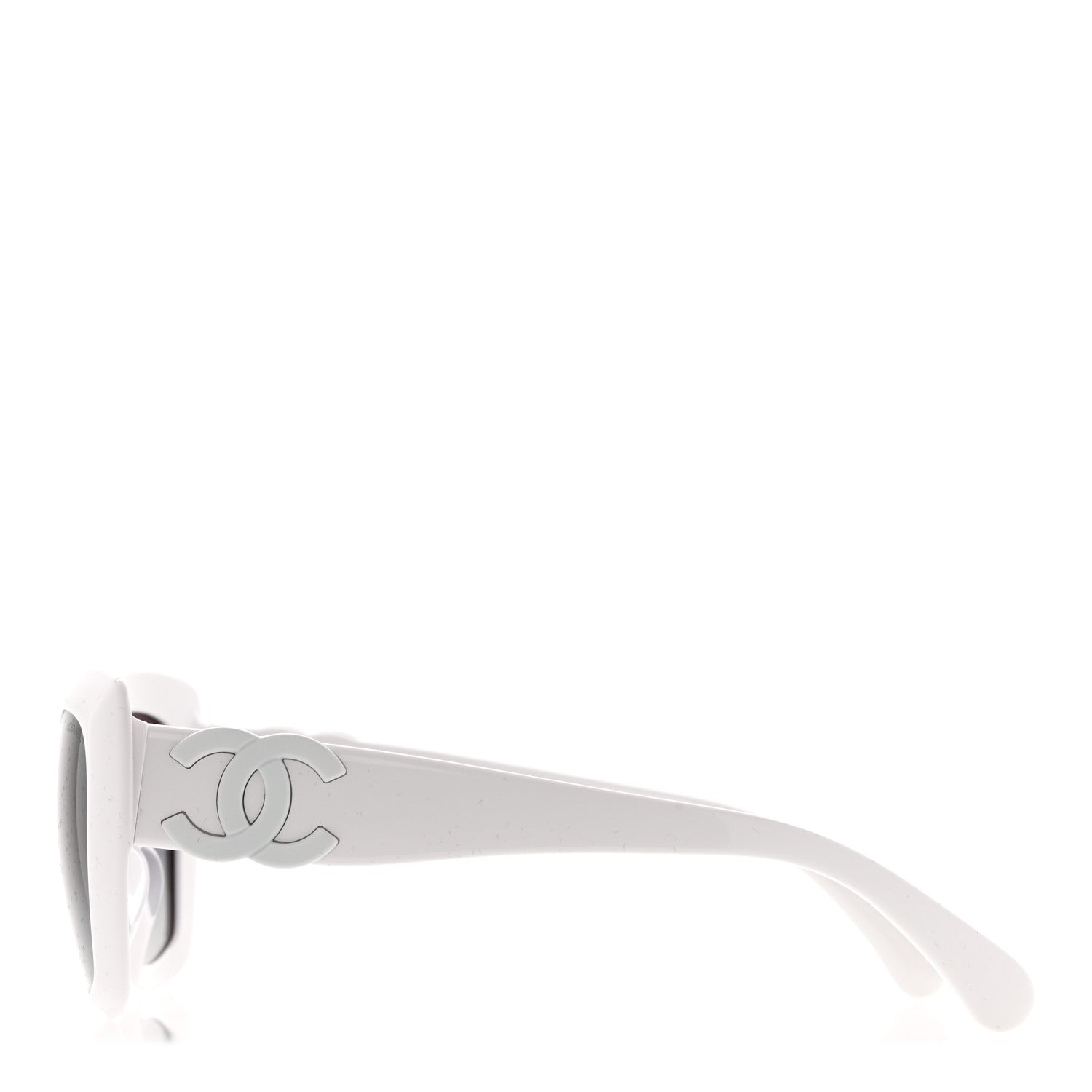 Chanel Acetate Square Sunglasses 71395A White 3 of 7