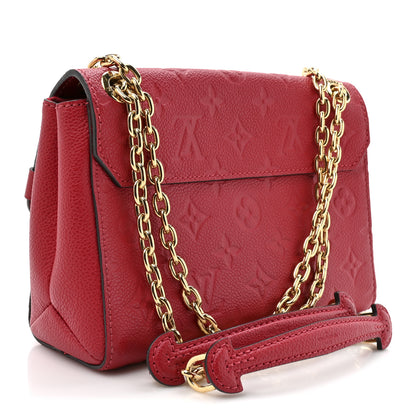 Louis Vuitton Empreinte Vavin BB Scarlet 3 of 9
