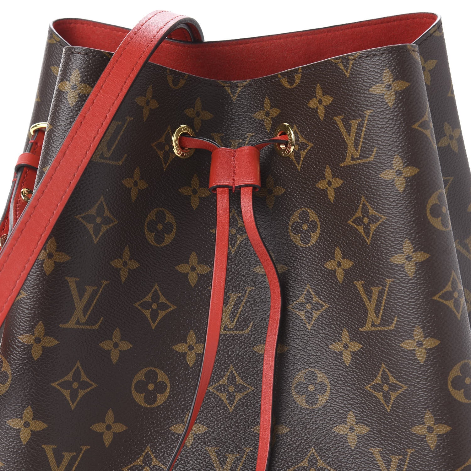 Louis Vuitton Monogram Neonoe MM Coquelicot 7 of 11