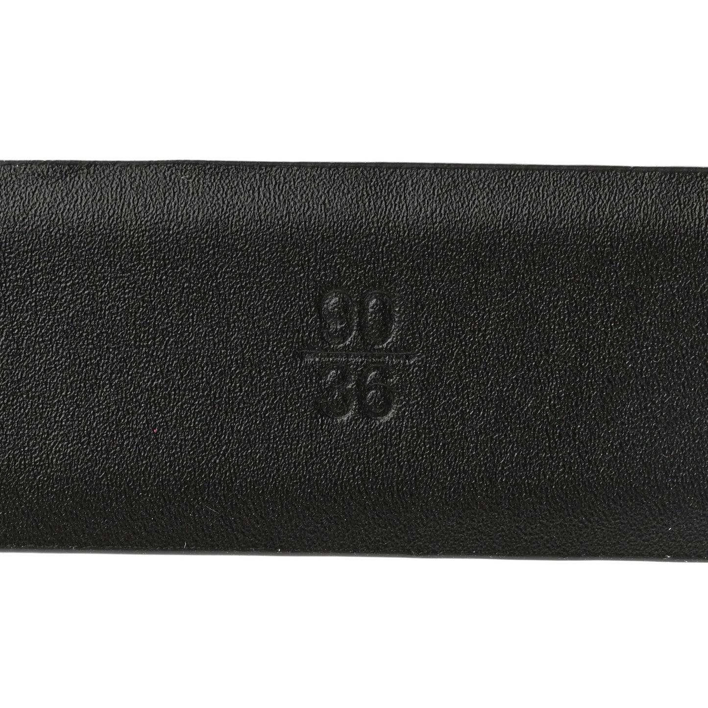 Calfskin CC Belt 90 Black