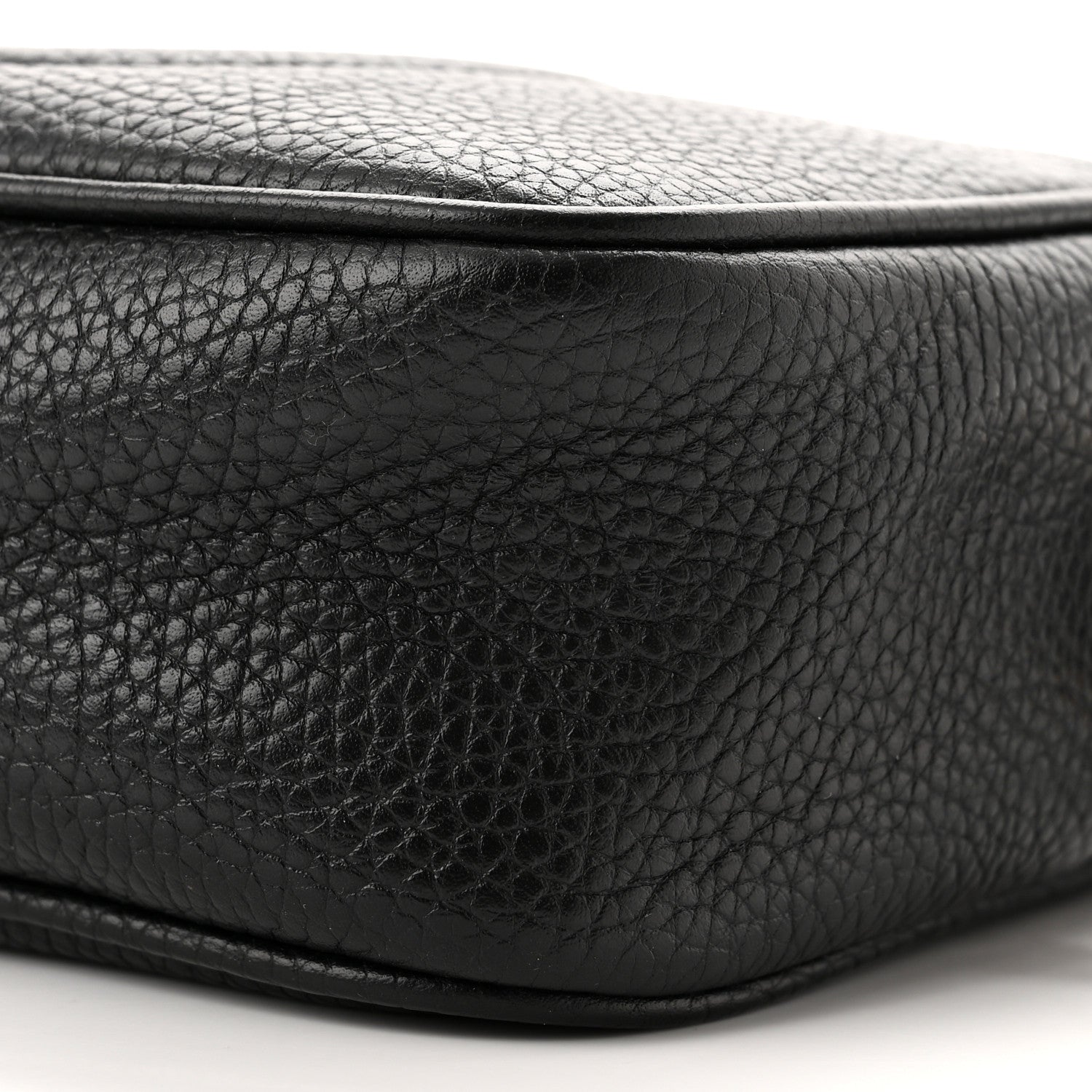 Gucci Pebbled Calfskin Mini Soho Disco Bag Black 10 of 10