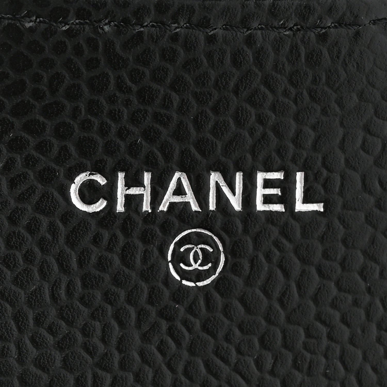 Chanel Caviar Quilted Large Gusset Flap Wallet Black 6 of 9