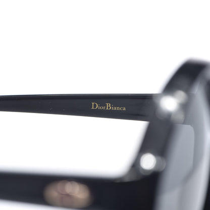 Christian Dior Acetate Bianca Sunglasses Black 5 of 8